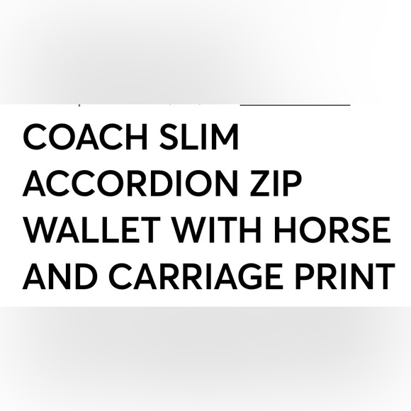 Coach Wallet - Picture 4 of 4